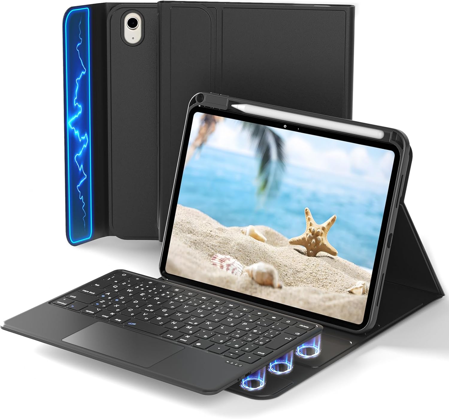 Omikamo ipad a16 ipad 9/10世代 ケース キーボード JIS日本語配列