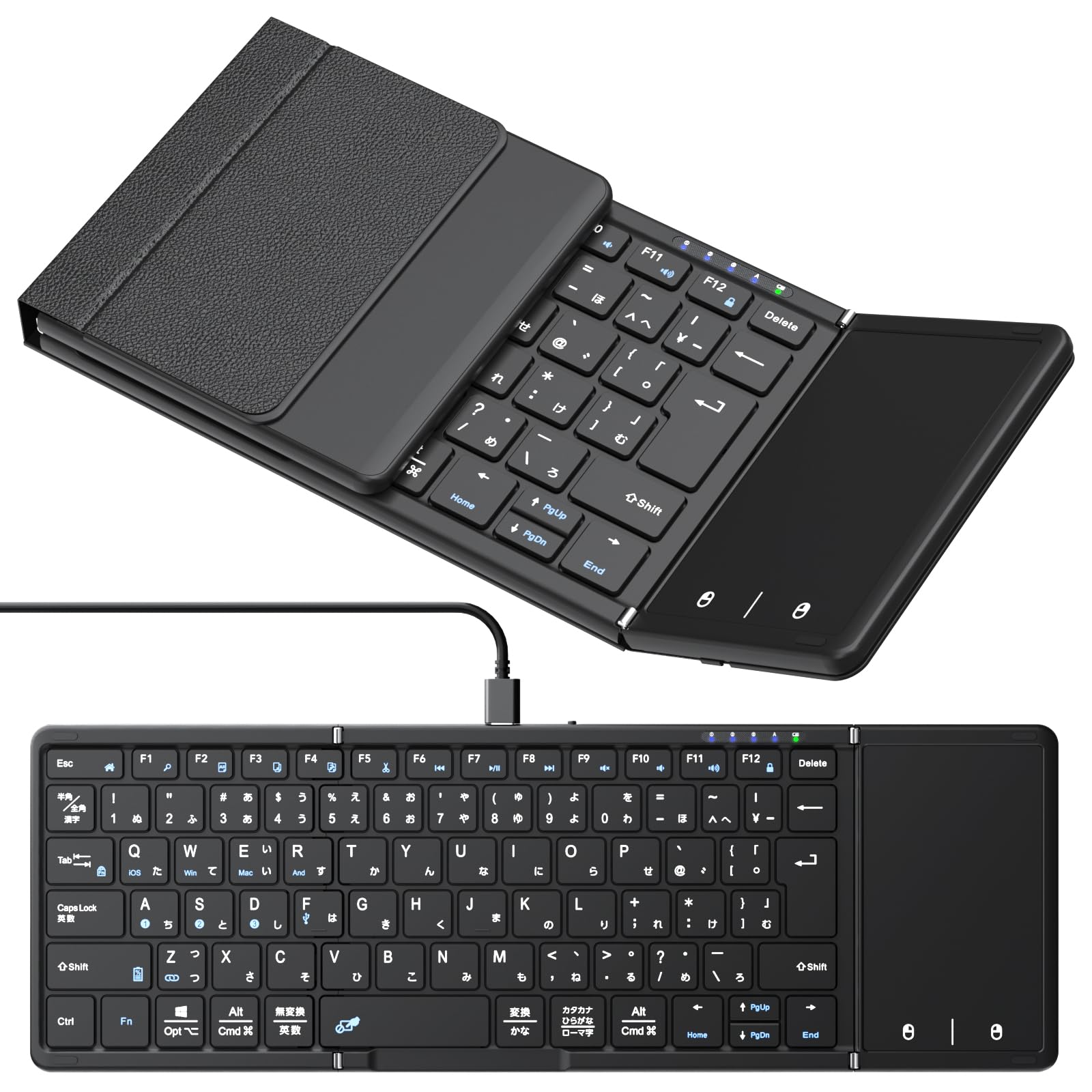 最新型】Omikamo キーボード ワイヤレス 折り畳み式 ipadキーボード