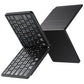 Omikamo Bluetooth＆ワイヤレス ipad キーボード スタンド付き 折りたたみ JIS標準日本語配列 左右Shiftキー/L型Enterキー搭載 スマホ用 軽量 薄型 IOS/Windows/Mac/Android対応 4台デバイス対応 持ち運び便利 Type-C充電式