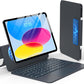【磁気吸着】 Omikamo iPad A16 11世代/10世代専用 標準JIS日本語配列 薄型 ipad a16 ケース キーボード付き 静音 ipad キーボード ペン収納 マルチペアリング 横/縦置き対応 超高精度タッチパッド搭載 ipad 11世代 キーボード 一体型 磁石脱着 Type-C充電式
