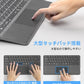 Omikamo サーフェスプロ キーボード ワイヤレス Surface Pro 8/9/10/X/11対応 JIS標準日本語配列 Surface キーボードBluetooth 5.3 トラックパッド ペン2収納可能 Typ-C充電式 カバー兼用 薄型 軽量