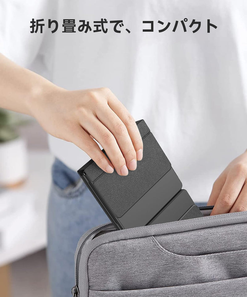Omikamo Bluetooth キーボード 折り畳み式 ワイヤレス テンキー付き 日本語配列 ipad キーボード 左右Shiftキー/L型Enterキー搭載 フルサイズ マルチペアリング iOS/Windows/Mac/Google対応 USB-C充電式