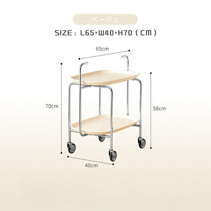 hkjj-005 ワゴン キャスター付き おしゃれ 2段 キッチンワゴン 化粧品 収納 ベビーワゴン キッチン収納 ラック サイドワゴン キッチン コスメ ワゴン ドレッサー ネイル キッチンストッカー 韓国 インテリア 新生活 一人暮らし