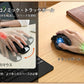 トラックボールマウス ワイヤレス Bluetooth 3台同時接続 エルゴノミクス マウス 30°傾斜 手首 負担軽減 2.4GHz 無線 5段階DPI切替 戻る/進むボタン 親指操作 省スペース PC タブレット スマホ 持ち運び テレワーク 在宅勤務 静音