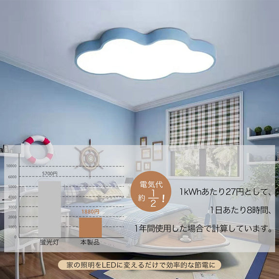 ryd-086 シーリングライト キッチン 常夜灯 タイマー リモコン付 調光 調色き 6畳 8畳 12畳 明るい LED 北欧風 ダイニング リビング 寝室 子供部屋 器具 おしゃれ 高級感 かわいい イエロー グリーン ピンク ブルー ホワイト 雲 新生活