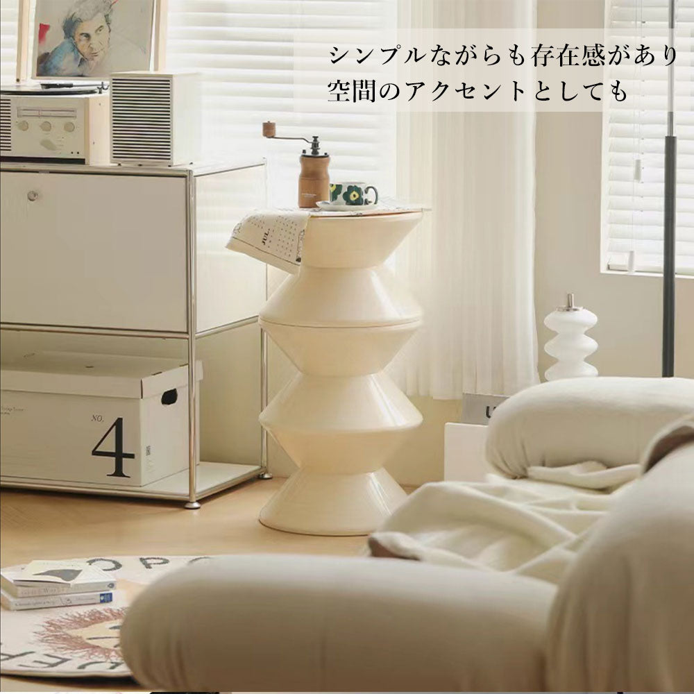 スツール サイドテーブル かわいい おしゃれ 収納 置物ラック 玄関椅子 北欧 いす チェア ダイニングいす ディスプレイ ナイトテーブル ホワイト グリーン ブラック 玄関 リビング 寝室 一人暮らし 新生活 インテリア