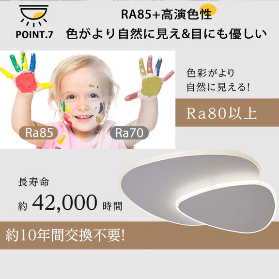 ryd-123 シーリングライト 北欧 寝室 リビング キッチン ダイニング 子供部屋 8畳 12畳 6畳 LED 明るい 北欧風 モダン おしゃれ 器具 高級感 かわいい 常夜灯 タイマー リモコン付き 調光調色 ホワイト 幅50cm