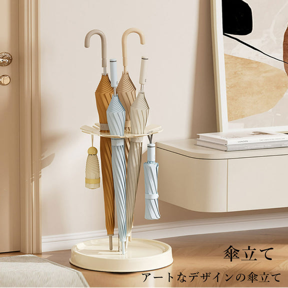 傘立て おしゃれ 北欧 スリム コンパクト かわいい 省スペース 水受け お手入れ簡単 収納 玄関収納 子供 韓国風 シンプルホワイト 新生活 一人暮らし 家族 パディ