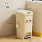 phsy-010 ゴミ箱 かわいい 8 10 15 20L スリム ごみ箱 ふた付き ペダル おしゃれ ごみばこ ペダル式ゴミ箱 角型 ワンタッチ 韓国風 北欧 ベージュ プレゼント 一人暮らし 新生活 ペダル式 スタイリッシュ