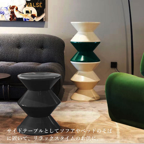 スツール サイドテーブル かわいい おしゃれ 収納 置物ラック 玄関椅子 北欧 いす チェア ダイニングいす ディスプレイ ナイトテーブル ホワイト グリーン ブラック 玄関 リビング 寝室 一人暮らし 新生活 インテリア