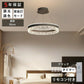 ryd-154【5年保証】ペンダントライト led?吊下げ灯 リビング キッチン 子供部屋 ダイニング 寝室 12畳 6畳 8畳 北欧風 LED 明るい おしゃれ モダン 照明 高級感 かわいい リモコン付き タイマー 調光調色 常夜灯 ホワイト ブラック 直径50cm
