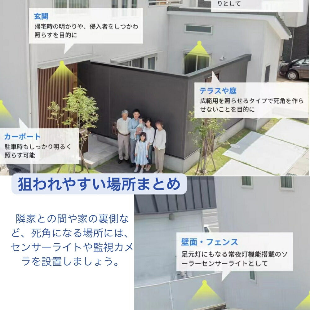 【日本発送】ソーラーライト 屋外 一体型×分離型 防水 人感 センサーライト ガーデン LED ソーラー センサーライト 屋外 防犯ライト 人感センサー 屋外 ソーラー ガーデンライト 庭ライト 294LED 4面発光 リモコン 泥棒対策 新生活