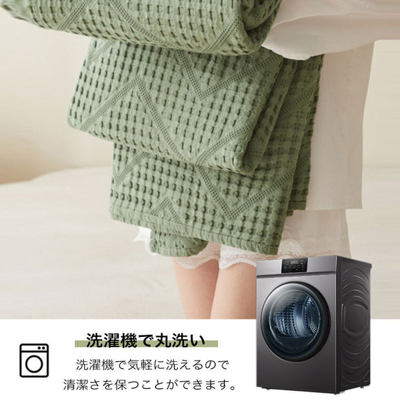 毛布 洗える 掛け毛布 ブランケット オールシーズン ひざ掛け 膝掛け 軽量 マイクロファイバー シングル セミダブル ダブル あったか チェック 夏 春 秋 新生活 一人暮らし おしゃれ かわいい 無地
