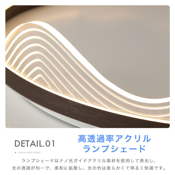 ryd-175【5年保証】おしゃれ シーリングライト 子供部屋 キッチン 寝室 リビング ダイニング 8畳 12畳 6畳 調光調色 リモコン付き タイマー 常夜灯 北欧風 明るい LED 照明 モダン 高級感 かわいい ブラック ゴールド 直径40cm
