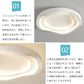 ryd-136【5年保証】シーリングライト キッチン リビング ダイニング 寝室 子供部屋 12畳 6畳 8畳 明るい LED 北欧風 おしゃれ 照明 モダン かわいい 高級感 常夜灯 タイマー 調光調色 リモコン付き ホワイト 直径40cm 直径50cm