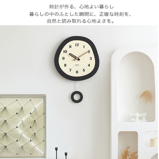 掛け時計 おしゃれ 木製 時計 壁掛け かわいい 北欧 ウォールクロック 静音 軽量 インテリア ダイニング キッチン 寝室 リビング 子供部屋 ギフト レトロ モダン 新生活 一人暮らし