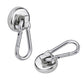 h-hook 【日本発送】マグネット フック 直径25mm 32mm 2個セット 4個セット 8個セット 360度回転 磁石フック 壁 引っ掛け ネオジム磁石 ステンレス製 防錆 シルバー キッチン収納 オフィス 浴室 室外 壁掛け用 超強力