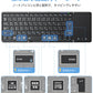 【最新型】Omikamo キーボード ワイヤレス 折り畳み式 ipadキーボード Bluetooth タッチパッド付き 日本語配列 有線＆無線両用 左右Shiftキー/L型Enterキー搭載 4台デバイス切替 Android/Win/Mac/iOS/Google対応 パソコン コンパクト静音 軽量 薄型 日本語説明書付(黒)