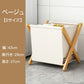 zzjj-006 洗濯かご ンドリーバスケット 折りたたみ 木製ランドリー 竹 折りたたみ式 玩具収納 衣類収納 選べる2サイズ ベージュ グレー 大容量 コンパクト 北欧 おしゃれ かわいい 新生活 一人暮らし 軽量 おもちゃ収納