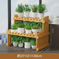 zzjj-003 フラワースタンド 収納ラック 植木鉢ラック 2段 27 37 47 57 67cm幅 園芸 ガーデニング ガーデン ラック 鉢置き 植木鉢 整理 シンプル おしゃれ 軽い プラスチック 鉢 台 植物 庭 ベランダ 棚 飾り棚 花台 花置き 植物棚 花台 新生活