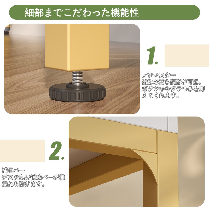 2-in-1デスク（パソコンデスクにも、化粧台としても使えるよ） D2001