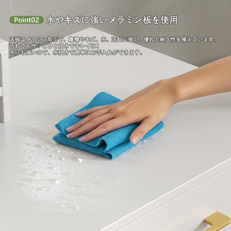 2-in-1デスク（パソコンデスクにも、化粧台としても使えるよ） D2001