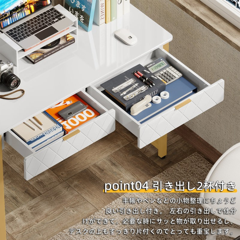 2-in-1デスク（パソコンデスクにも、化粧台としても使えるよ） D2003