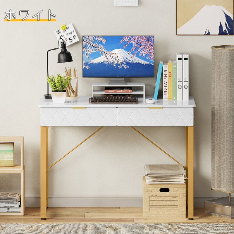 2-in-1デスク（パソコンデスクにも、化粧台としても使えるよ） D2003